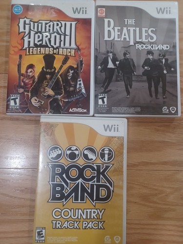 Lotto videogiochi wii rock - 3,