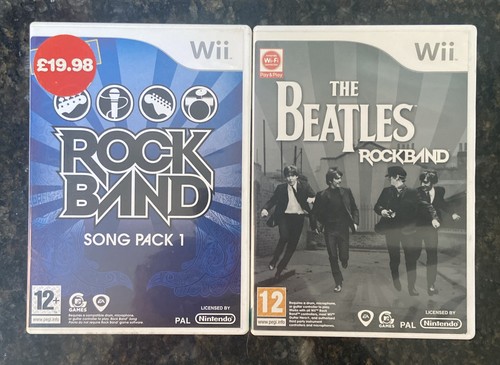 Wii rock band song pack - song, e