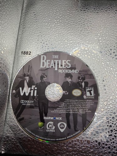 The beatles rock band wii - rock,