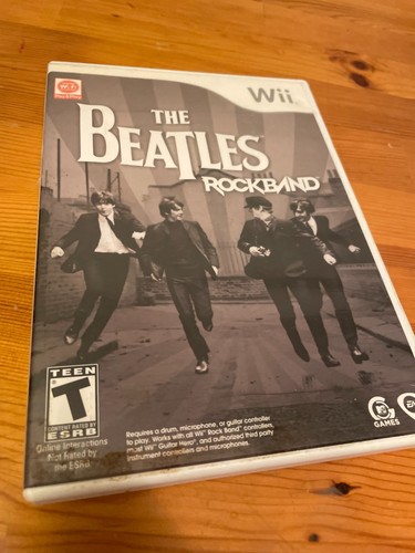 Beatles rock band nintendo wii - beatles,